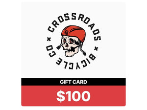 $100 Crossroads Bicycle Co Gift Card