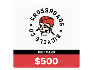 $500 Crossroads Bicycle Co Gift Card
