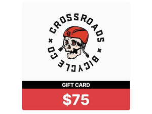 $75 Crossroads Bicycle Co Gift Card
