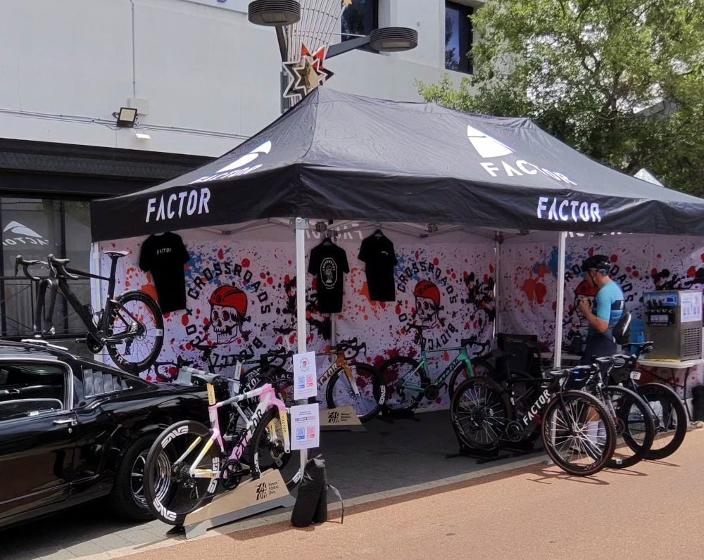 Crossroads teams with Factor Bikes at AusCycling Road Nationals
