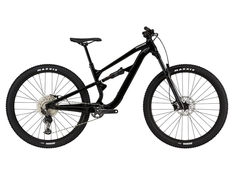 The 2023 Cannondale Habit 4 is a trail mountain bike that balances climbing prowess, flat-mashing efficiency, and downhill excitement.