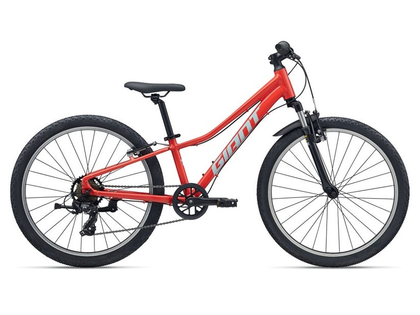 The Giant Talon 24 bicycle is ideal for kids looking to explore trails, paths, and everything in between.