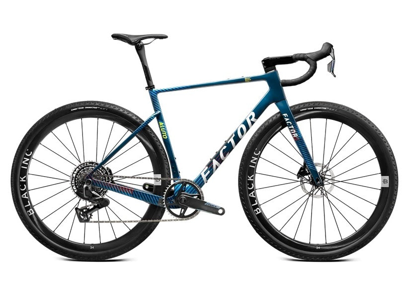 2026 Factor ALUTO gravel bikes provide outstanding performance for riders across all types of off-road terrain.