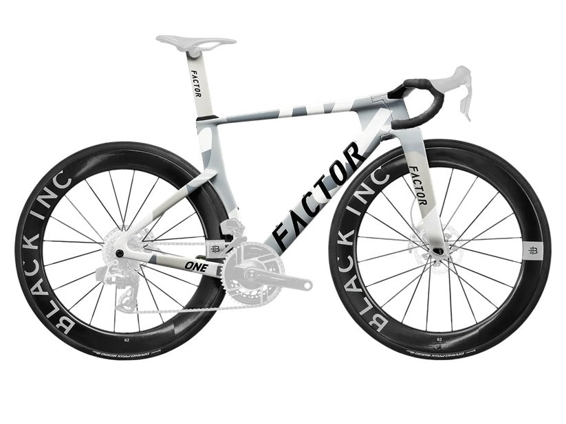 The Factor ONE aero road bike pushes to the edge what is possible, not only aerodynamically, but in rider fit and handling.