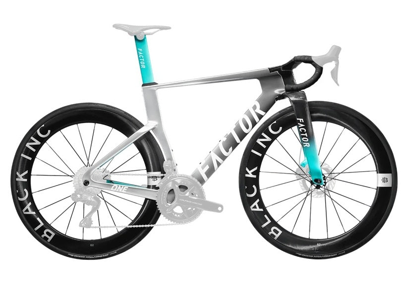 The Factor ONE aero road bike pushes to the edge what is possible, not only aerodynamically, but in rider fit and handling.