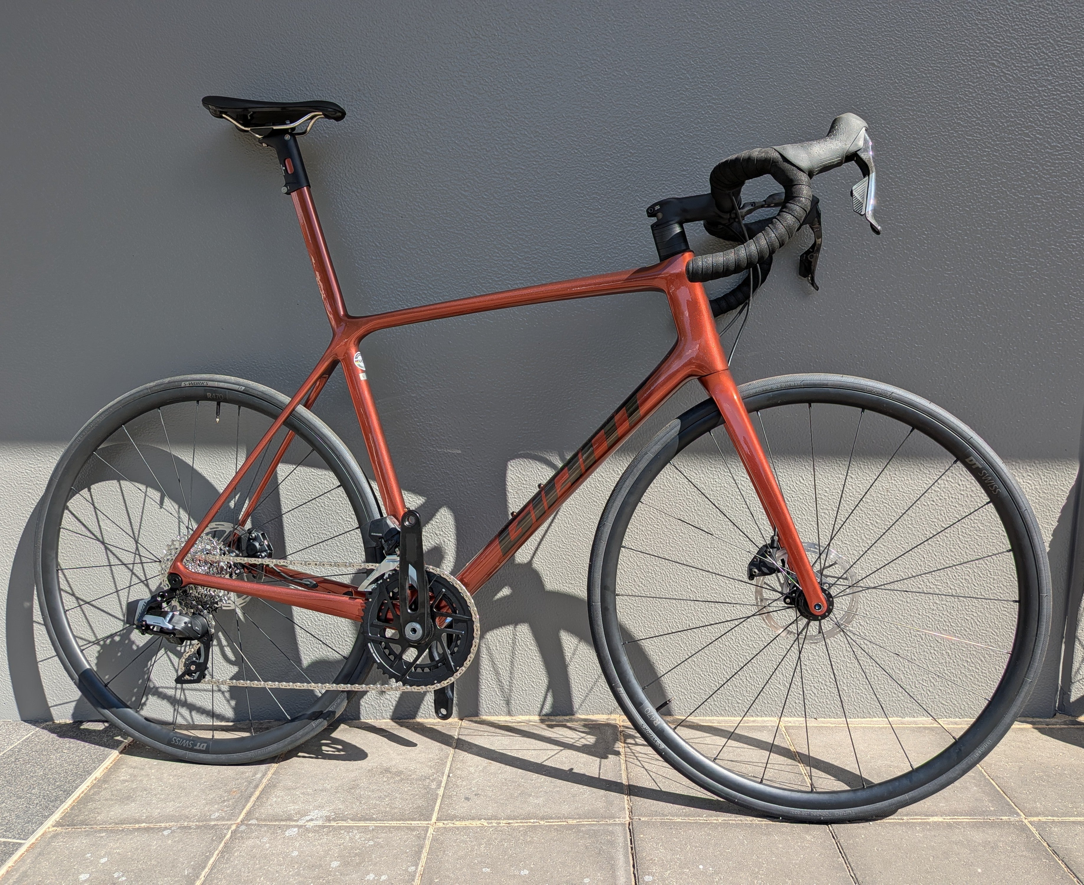 2023 Giant TCR Advanced SL Disc-FF Large Terracotta Rival AXS